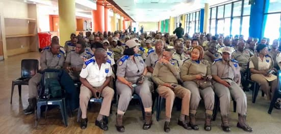MEC MACIE ENGAGES TRAFFIC OFFICERS IN EHLANZENI