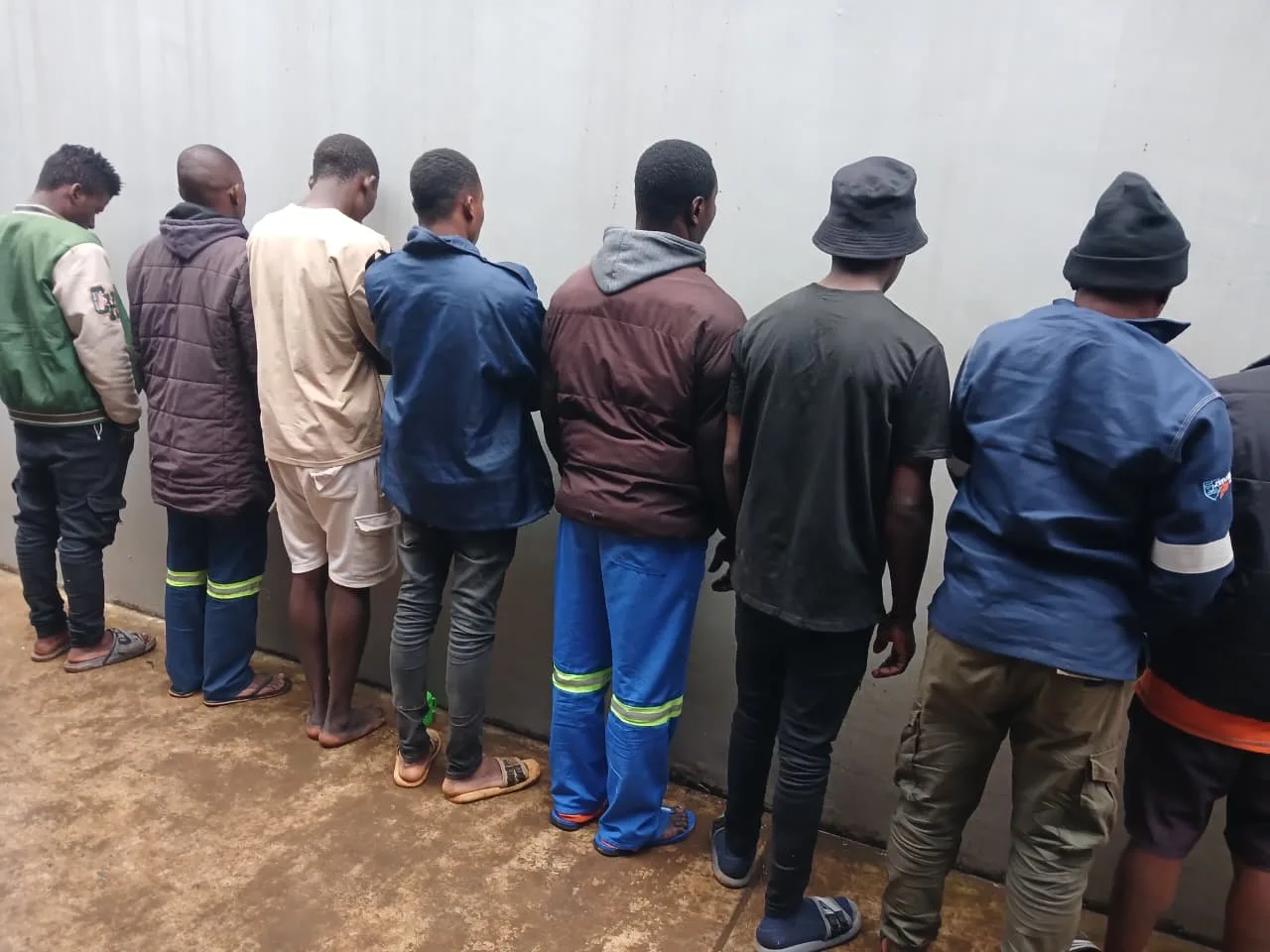 22 SUSPECTED ILLEGAL MINERS ARRESTED IN MASHOBODO AND SABIE