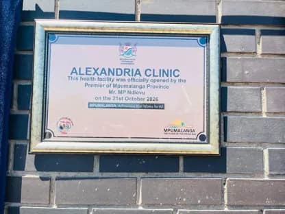 Premier Mandla Ndlovu Opens Alexandria Clinic in Bushbuckridge